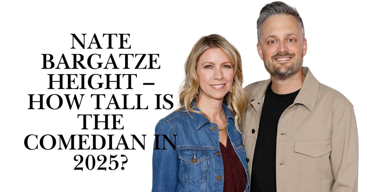 Nate Bargatze Height