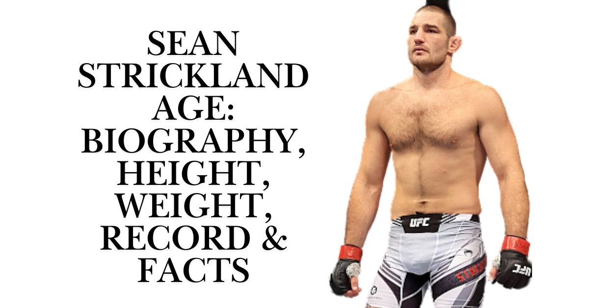 Sean Strickland Age